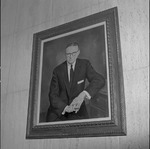 Oil Portrait of Dr. Houston Cole, President of JSU, given to college by Alumni Association 1 by Opal R. Lovett