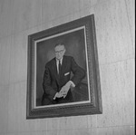 Oil Portrait of Dr. Houston Cole, President of JSU, given to college by Alumni Association 2 by Opal R. Lovett