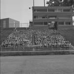 Corps of the Marching Bands Camp, 1975 High School Bands on Campus 1 by Opal R. Lovett