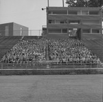 Corps of the Marching Bands Camp, 1975 High School Bands on Campus 3 by Opal R. Lovett