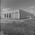 Pete Mathews Coliseum, Exterior View 1 by Opal R. Lovett