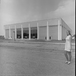 Pete Mathews Coliseum, Exterior View 7 by Opal R. Lovett