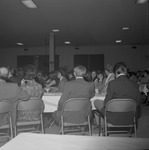 Guests at Tables During Special Event in Leone Cole Auditorium 2 by Opal R. Lovett