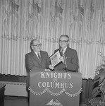 President Houston Cole Named 1970 Citizen of the Year by Knights of Columbus 3 by Opal R. Lovett