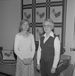 Carol Cauthen and Polly Oglivie, 1977-1978 English Department Faculty 2 by Opal R. Lovett
