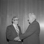 President Ernest Stone with Board Member Paul Carpenter 2 by Opal R. Lovett