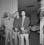 Gene Padgham, Dr. William Fielding, and Dr. Thomas Brown, 1978-1979 Banking and Finance Faculty by Opal R. Lovett