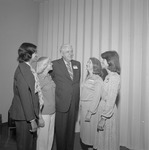 President Ernest Stone and 1970s Guests 2 by Opal R. Lovett