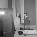 Carolyn Hand and Effie Sawyer, 1974-1975 Executive Secretaries 2 by Opal R. Lovett