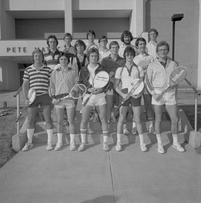 "Men's 1979 Tennis Team 1" by Opal R. Lovett