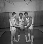 Larry Ginn, John Woody, Darrell Dunn, 1971-1972 Basketball Players 2 by Opal R. Lovett
