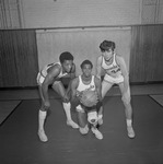 Larry Ginn, John Woody, Darrell Dunn, 1971-1972 Basketball Players 4 by Opal R. Lovett
