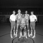 Robert Clements, Bruce Sherrier, and Larry Blair, 1978-1979 Basketball Players with Coaches Bill Jones and James Hobbs 2 by Opal R. Lovett