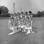Coach Clarkie Mayfield with Group of 1971-1972 Football Players by Opal R. Lovett