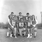 1970-1971 Football Players with Marching Ballerinas 2 by Opal R. Lovett