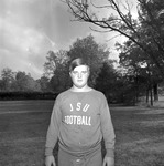 Unidentified 1970s Male Wearing JSU Football Sweatshirt 8 by Opal R. Lovett