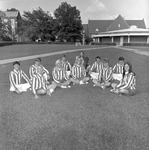 1970-1971 Gamecock Cheerleaders 1 by Opal R. Lovett
