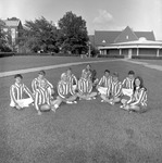 1970-1971 Gamecock Cheerleaders 2 by Opal R. Lovett
