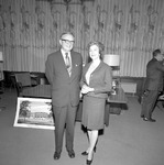 President and Mrs. Houston Cole Inside Office 2 by Opal R. Lovett