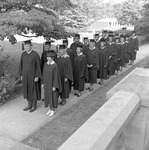 Ten Married Couples Receive Diplomas Together, 1970 Spring Commencement 3 by Opal R. Lovett