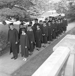 Ten Married Couples Receive Diplomas Together, 1970 Spring Commencement 4 by Opal R. Lovett