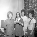 Julia Snead Accepts Check from 1970 Jaycettes 2 by Opal R. Lovett
