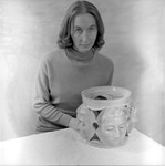 Ruth Sinclair Gives Pottery Techniques 1970 Demonstration 1 by Opal R. Lovett