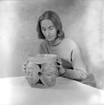 Ruth Sinclair Gives Pottery Techniques 1970 Demonstration 3 by Opal R. Lovett