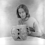 Ruth Sinclair Gives Pottery Techniques 1970 Demonstration 4 by Opal R. Lovett