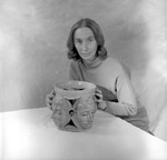 Ruth Sinclair Gives Pottery Techniques 1970 Demonstration 5 by Opal R. Lovett