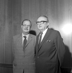 Senator Hugh Scott and President Houston Cole 1 by Opal R. Lovett