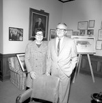 President Houston Cole and Effie Sawyer, 1970 Publicity 1 by Opal R. Lovett