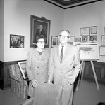 President Houston Cole and Effie Sawyer, 1970 Publicity 2 by Opal R. Lovett
