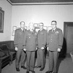 Col. Forest Wells and Army General, 1971 Visit 1 by Opal R. Lovett