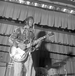 Chuck Berry Performs on Stage in Leone Cole Auditorium 2 by Opal R. Lovett