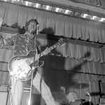 Chuck Berry Performs on Stage in Leone Cole Auditorium 3 by Opal R. Lovett