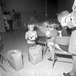 Christmas Party for Vietnam Families, 1971 Party in Leone Cole Auditorium 8 by Opal R. Lovett