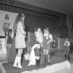 Christmas Party for Vietnam Families, 1971 Party in Leone Cole Auditorium 13 by Opal R. Lovett