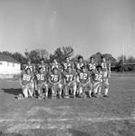 Offensive Team, 1972 Football 3 by Opal R. Lovett