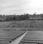 Band on Football Field, 1972-1973 Marching Southerners 2 by Opal R. Lovett