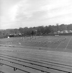 Band on Football Field, 1972-1973 Marching Southerners 3 by Opal R. Lovett