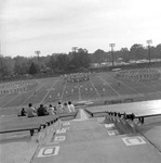 Band on Football Field, 1972-1973 Marching Southerners 6 by Opal R. Lovett