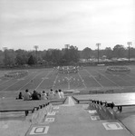 Band on Football Field, 1972-1973 Marching Southerners 7 by Opal R. Lovett
