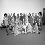Miss Homecoming, 1973 Group of Candidates 1 by Opal R. Lovett