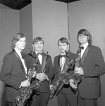 Saxophone Quartet, 1973 Members 2 by Opal R. Lovett
