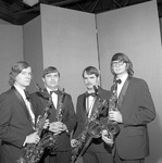 Saxophone Quartet, 1973 Members 3 by Opal R. Lovett