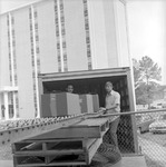 Moving Library Materials from Ramona Wood Library to the New Houston Cole Library 3 by Opal R. Lovett