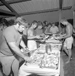 Outdoors Banquet, Circa 1972 Football Team 4 by Opal R. Lovett