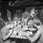 Outdoors Banquet, Circa 1972 Football Team 5 by Opal R. Lovett