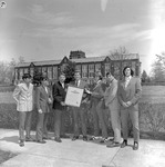 Kappa Sigma, 1972 Members Outside on Campus 1 by Opal R. Lovett